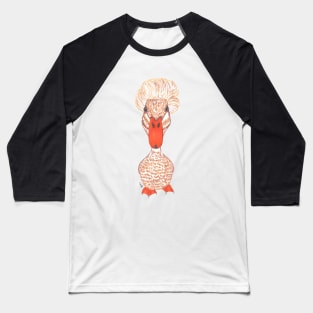 CRESTED DUCK Baseball T-Shirt